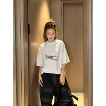 발렌시아가 퍼지 프린트 라운드티 (해오 배송)